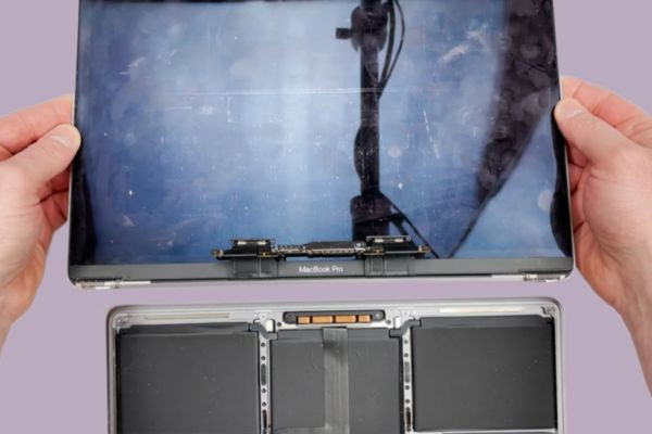 Màn hình MacBook bị ám hồng