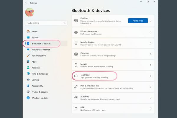 Sửa lỗi touchpad Dell bị loạn