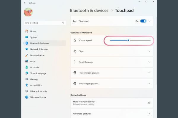 Sửa lỗi touchpad Dell bị loạn
