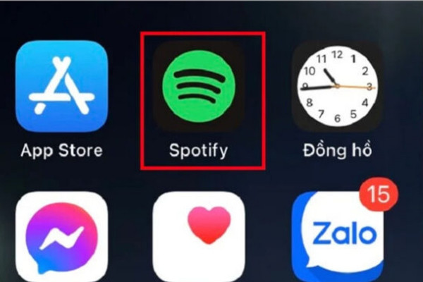 Hướng dẫn cách xem Spotify Wrapped trên điện thoại bước 1
