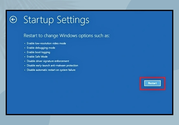 Vào chế độ Safe Mode Win 11
