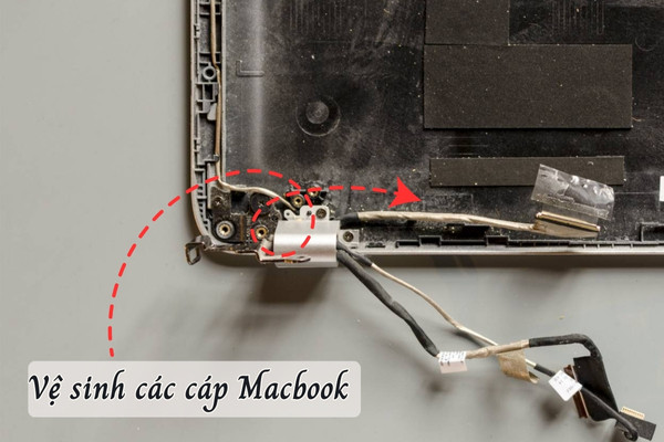 Màn hình Macbook bị chớp