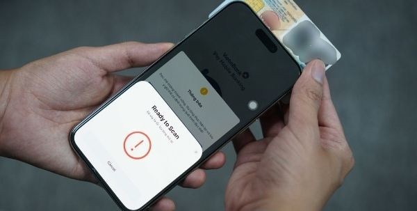 Điện thoại không có NFC quét CCCD