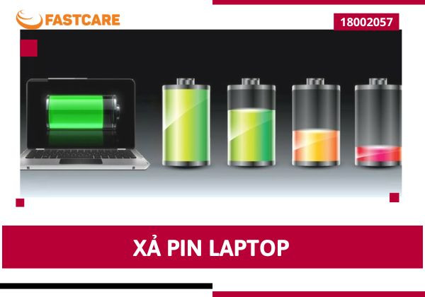 xả pin laptop