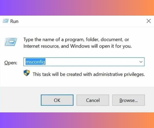 Bật chế độ Clean Boot bước 1