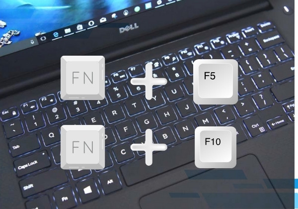 Bật và tắt đèn bàn phím laptop Dell một cách đơn giản