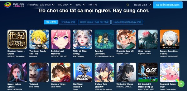 Bluestacks – Giải pháp giả lập Android trên Mac hiệu quả