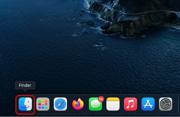 Bước 1 Cách mở Terminal trên Mac bằng Finder đơn giản