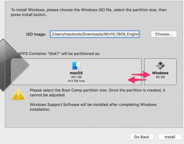 Bước 1: Trường hợp 2: Mac từ năm 2015 trở lên