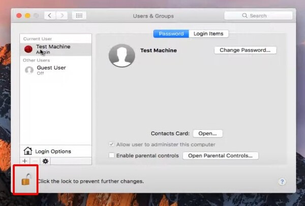 Bước 2: Cách đổi tên quản trị viên trên MacBook đơn giản Bước 2: Cách đổi tên quản trị viên trên MacBook đơn giản