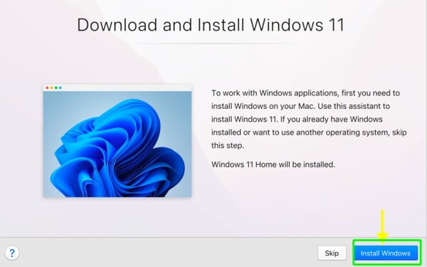 Bước 2: Cài Win cho Macbook bằng Parallels 18