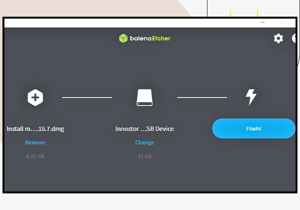 Bước 3. Cách 1.3: Dùng balenaEtcher để tiến hành ghi file vào USB Bước 3. Cách 1.3: Dùng balenaEtcher để tiến hành ghi file vào USB