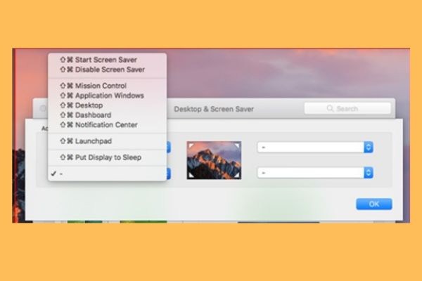 Bước 4: Cách chỉnh thời gian tắt màn hình Macbook đơn giản và không cần hẹn giờ