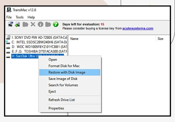 Bước 4.2: Bắt đầu tạo bộ MacOs cài cho Windows Bước 4.2: Bắt đầu tạo bộ MacOs cài cho Windows