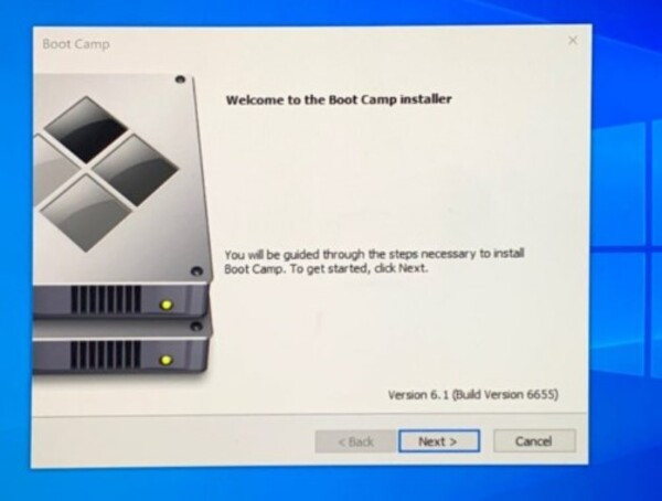 Bước 6: Các bước cài đặt Win cho Macbook với Boot Camp
