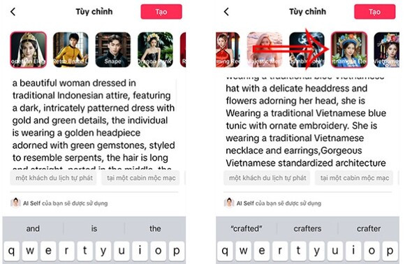 Bước 6: Hướng dẫn tạo AI Self trên TikTok đơn giản, dễ hiểu