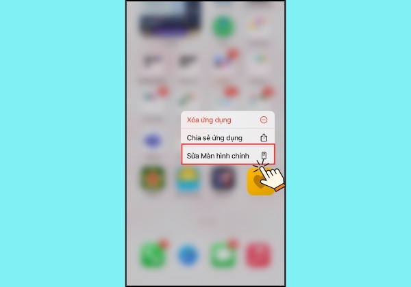 Cách ẩn ứng dụng bằng Thư mục trên iPhone bước 1 Cách ẩn ứng dụng bằng Thư mục trên iPhone bước 1