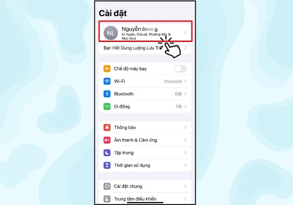 Cách bật tính năng Tìm iPhone trên thiết bị của bạn&nbsp; b2