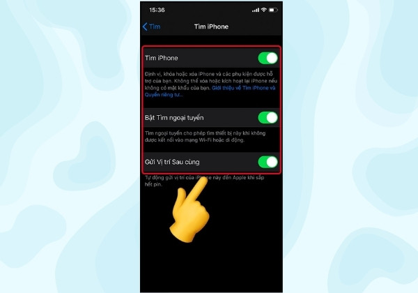 Cách bật tính năng Tìm iPhone trên thiết bị của bạn&nbsp;b4