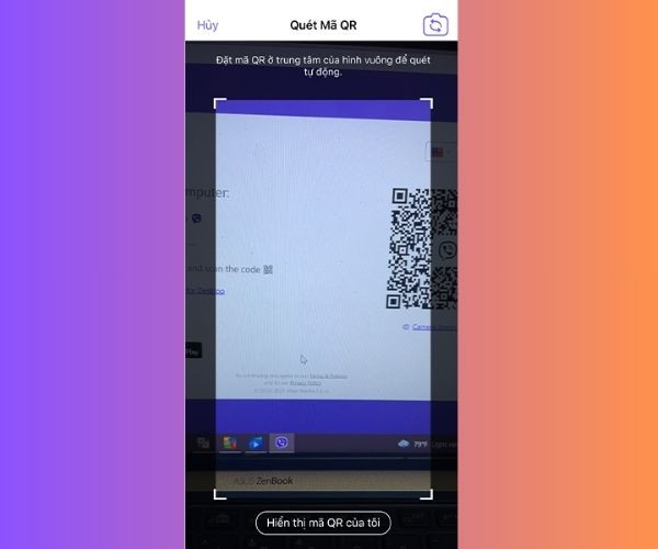 Cách đăng nhập Viber bước 3