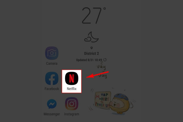 Cách để hủy Netflix trên điện thoại đơn giản bước 1