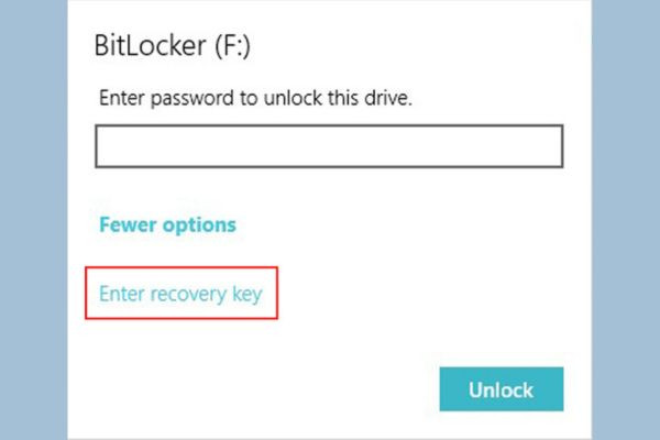 Cách mở ổ cứng bị khóa BitLocker Win 11 bước 3 Cách mở ổ cứng bị khóa BitLocker Win 11 bước 3