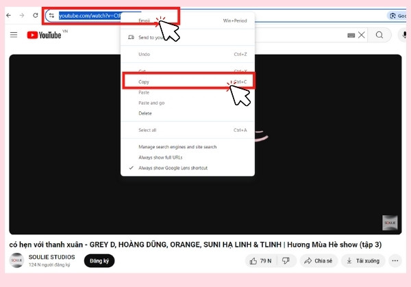 Cách tải nhạc từ YouTube sang MP3 bằng Savefrom.net bước 2