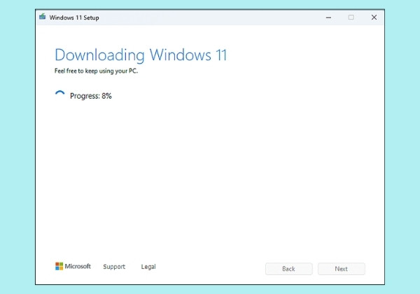 Cách tải tệp ISO Windows 11 sử dụng Media Creation Tool bước 6 Cách tải tệp ISO Windows 11 sử dụng Media Creation Tool bước 6