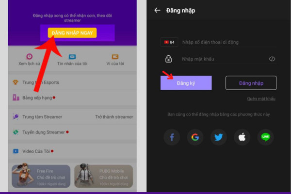 Cách tải và sử dụng NimoTV app bước 2