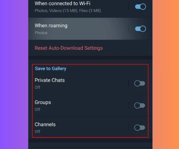 Cách tải video trên Telegram bị chặn trên điện thoại Android bước 2