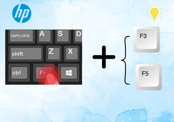 Cách tắt bàn phím laptop dòng máy HP 