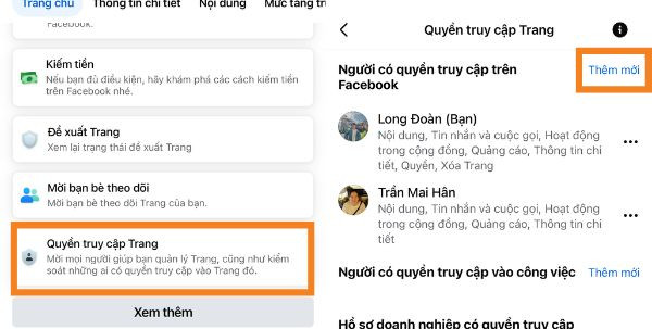 Cách thêm Admin vào Fanpage trên điện thoại Cách thêm Admin vào Fanpage trên điện thoại
