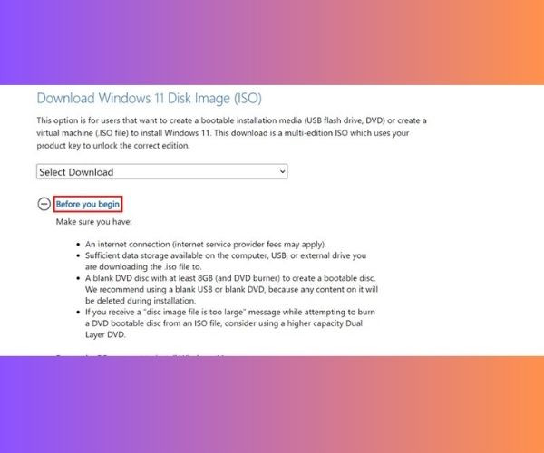 Cách update Win 11 qua file ISO bước 1