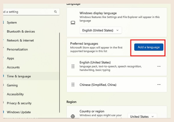 Cài tiếng Việt cho Windows 11 B2
