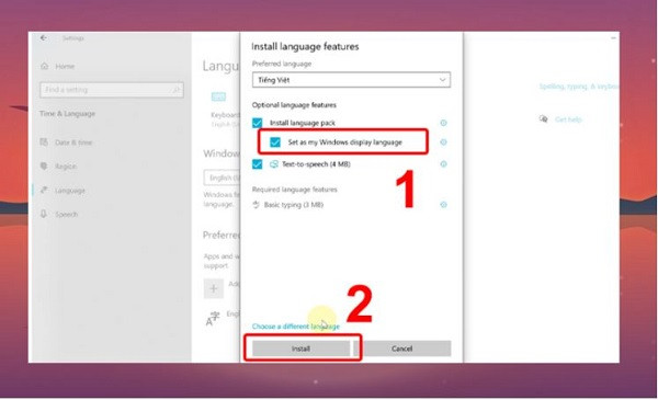 Cài tiếng Việt trực tiếp từ Windows settings B5