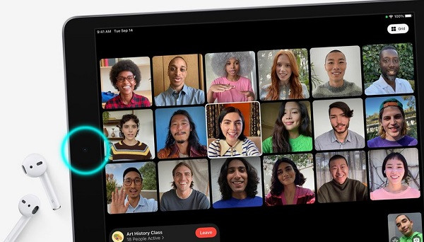 Camera trước iPad Gen 9