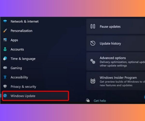 Cập nhật driver Windows 11 thông qua Windows Update bước 2
