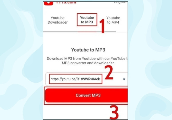 Chuyển đổi nhạc từ YouTube sang Zing MP3 miễn phí qua YT1s.com bước 3