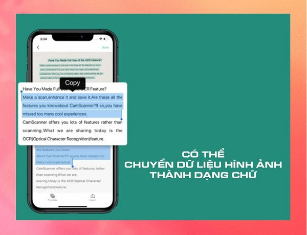 Chuyển dữ liệu hình ảnh sang dạng chữ