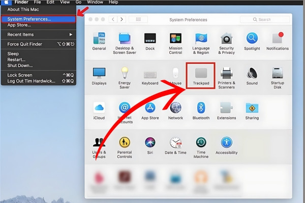Có thể tùy chỉnh chuột trái trên touchpad MacBook không?