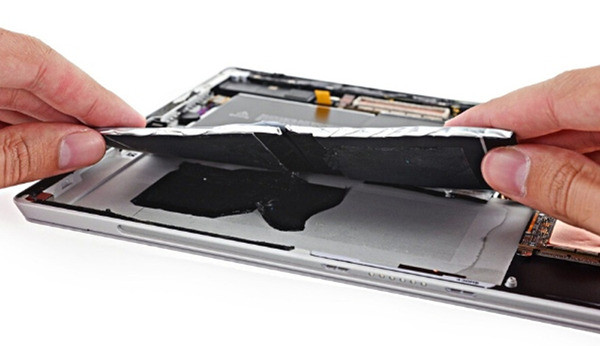 Dấu hiệu nhận biết pin Samsung Tab S6 Lite bị hư