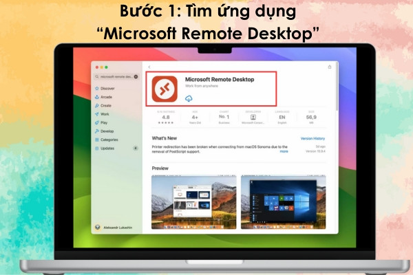 Điều khiển từ xa với Macbook&nbsp;B1
