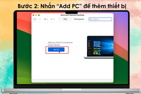 Điều khiển từ xa với Macbook&nbsp;B2