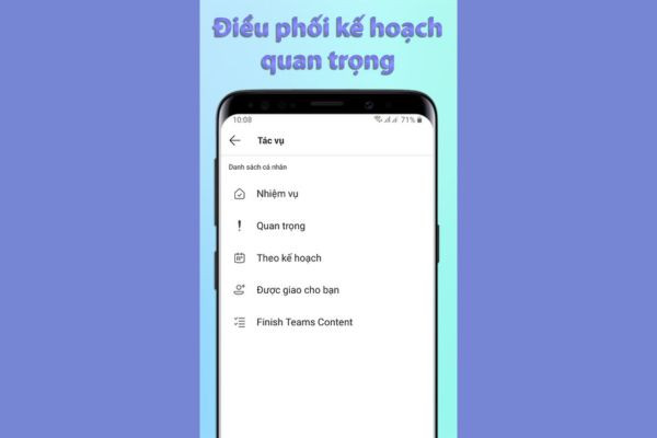 Điều phối công việc dễ dàng Điều phối công việc dễ dàng