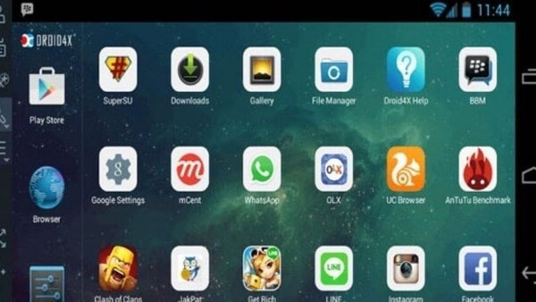 Droid4X – Giả lập nhẹ nhàng và đơn giản