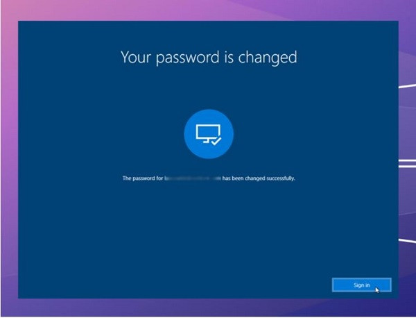 Dùng Microsoft Account để reset password b5