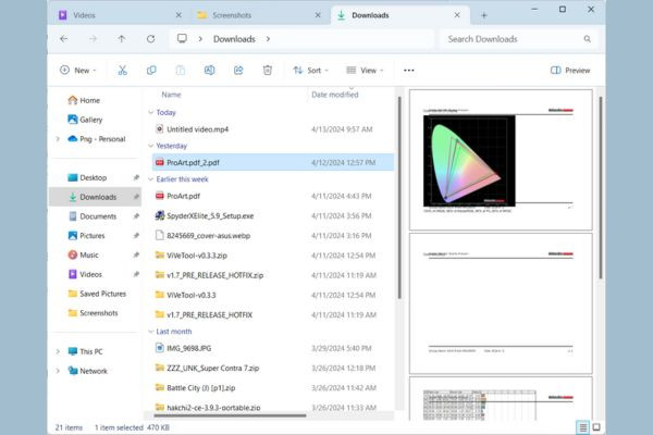 File Explorer add-ons