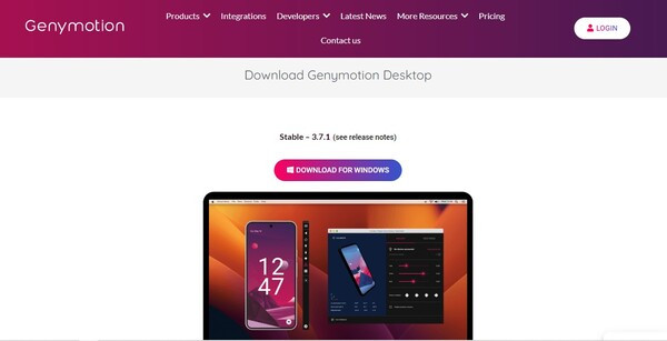 Genymotion – Phát triển ứng dụng chuyên nghiệp