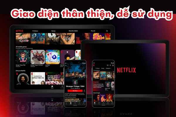 Giao diện đơn giản, dễ sử dụng