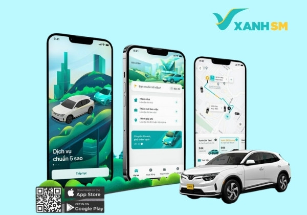 Giao diện ứng dụng Xanh SM thân thiện, dễ sử dụng Giao diện ứng dụng Xanh SM thân thiện, dễ sử dụng
